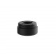 ADJUSTABLE PLASTIC SOFA LEG D.54 / H.19-27 / MAT BLACK